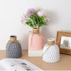 Plastic Water Ripple Design Vase