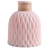 Plastic Water Ripple Design Vase
