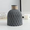 Plastic Water Ripple Design Vase