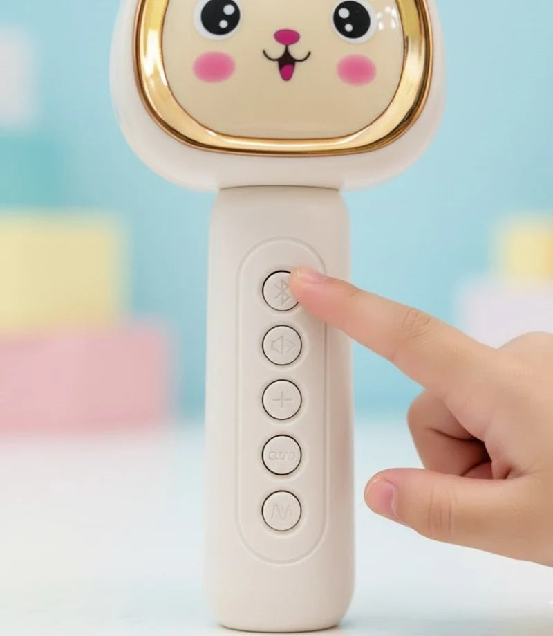 Cute Cartoon Wireless Karaoke Microphone