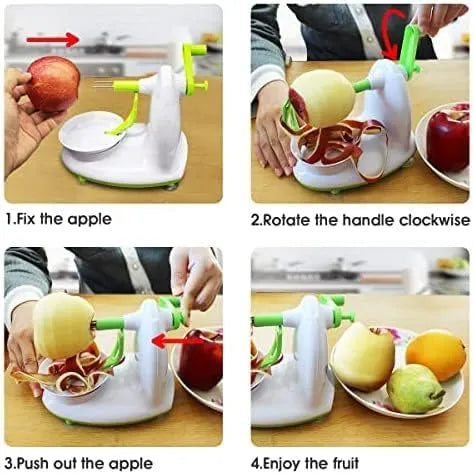 Rotary Apple Peeler Slicer