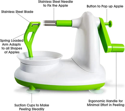 Rotary Apple Peeler Slicer