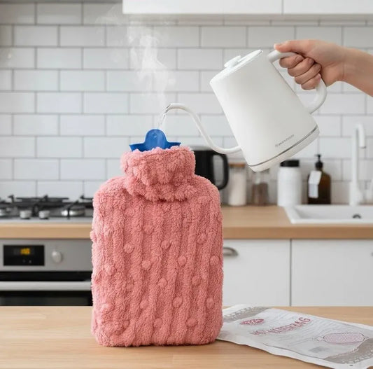 Fluffy Plush Cover Hot Water Bag