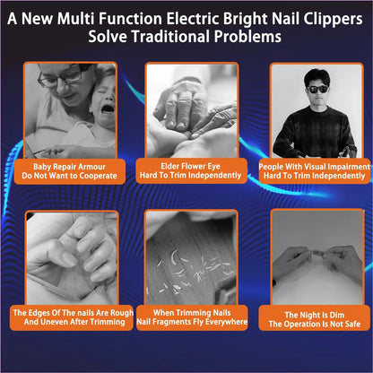 4-in-1 Electric Nail Clipper